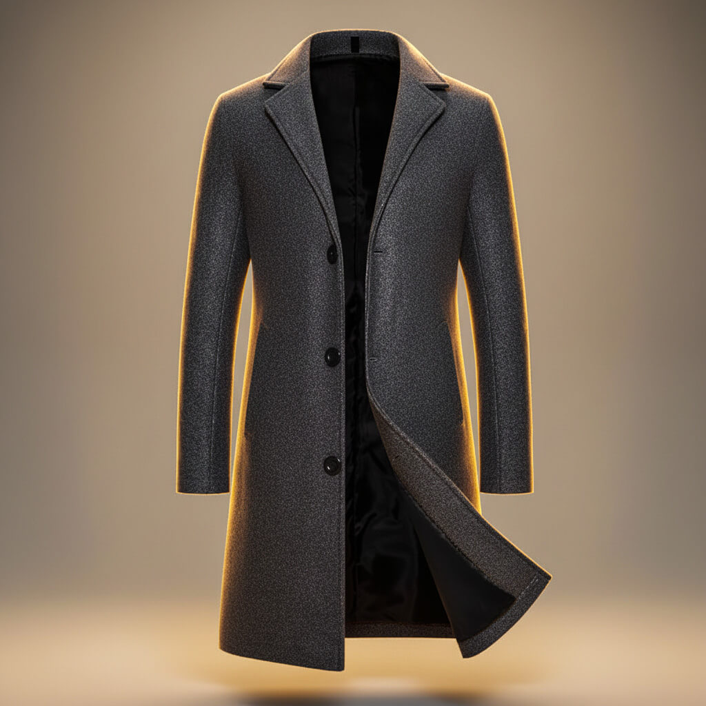 Peruvia | Men’s Organic Cotton Minimal Coat