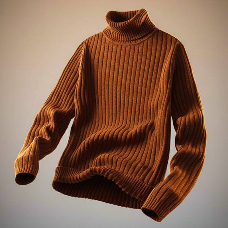 Prine | Men’s Ribbed Wool Turtleneck