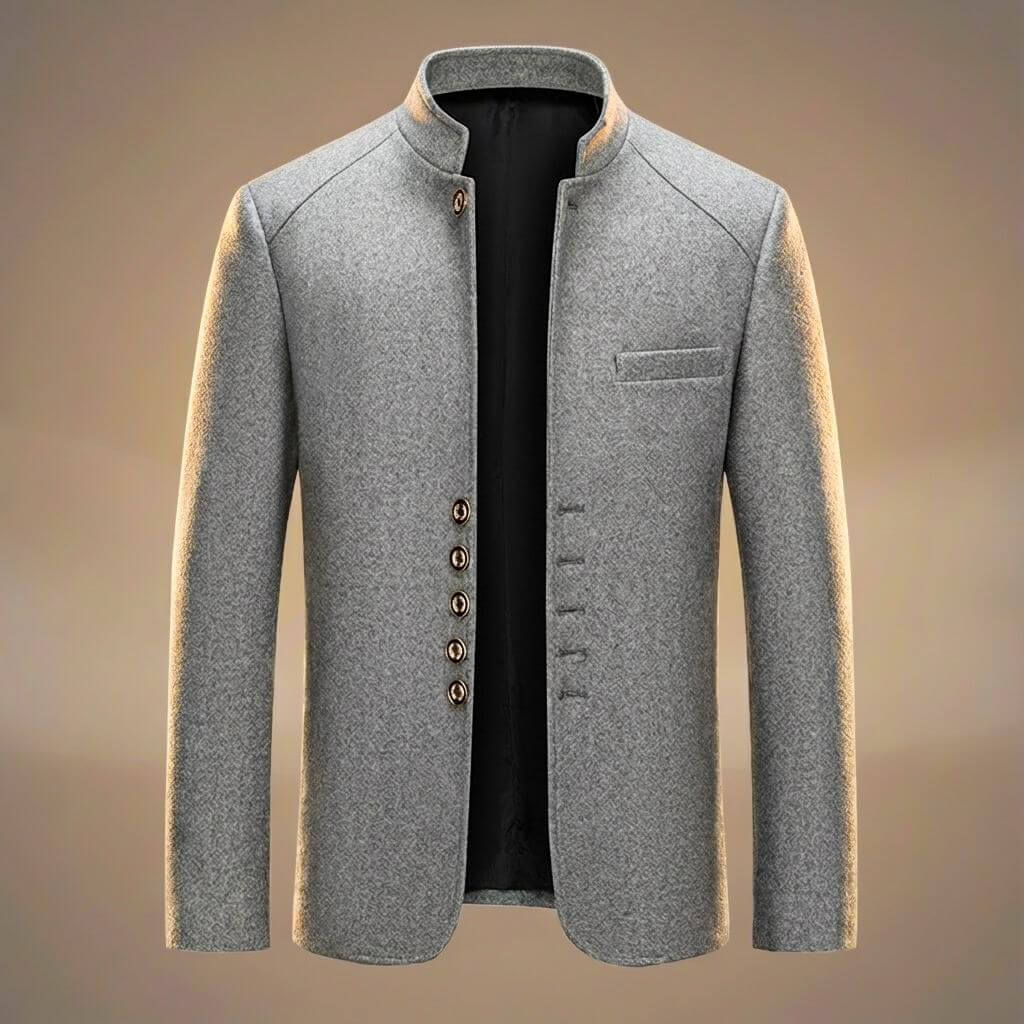 Ricky | Men’s Japanese-Inspired Wool Jacket