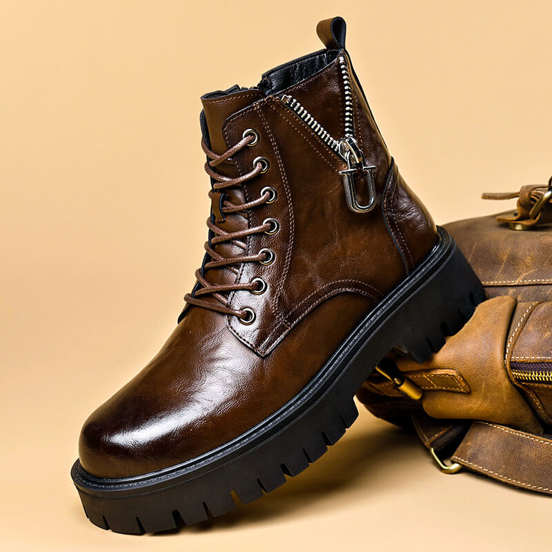 Rovanis | Men’s Rugged Leather Boots