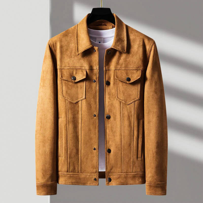 Rozen | Men’s Suede Retro Jacket