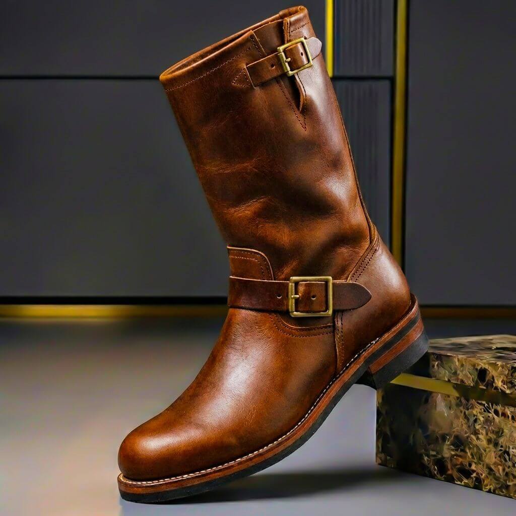 Ruben | Men’s Retro Leather Boots