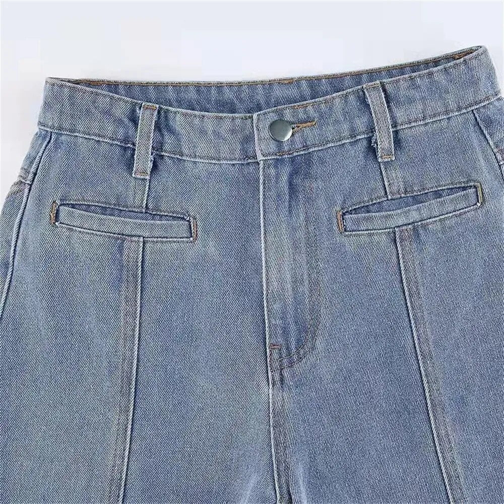 Vintage Red Star Flare Jeans