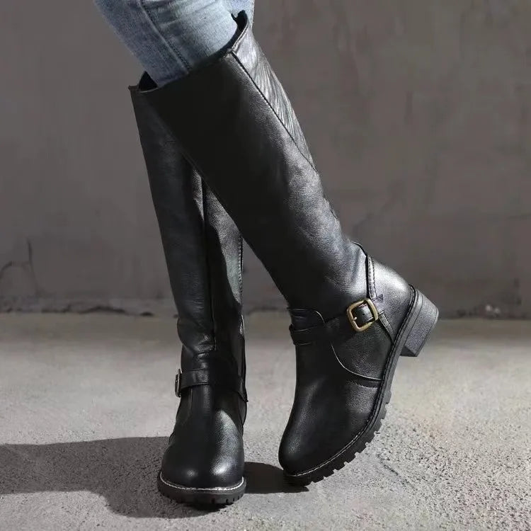 Women’s Fashionable Versatile Casual Outdoor Stable Boots