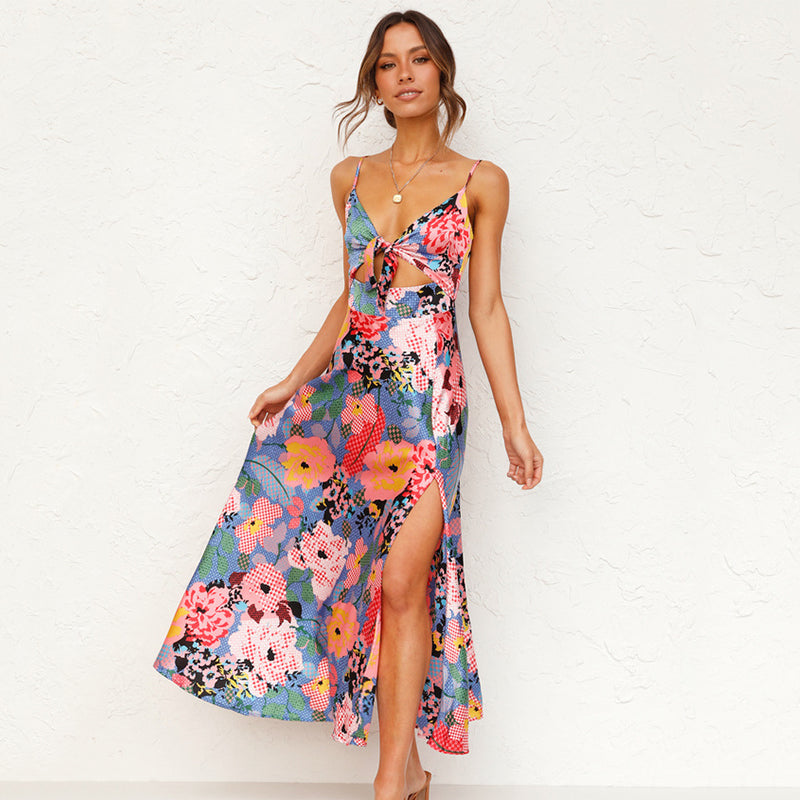 Timeless Classic Elegant Floral Summer Dress - Ideal for Formal or Summer Occasions