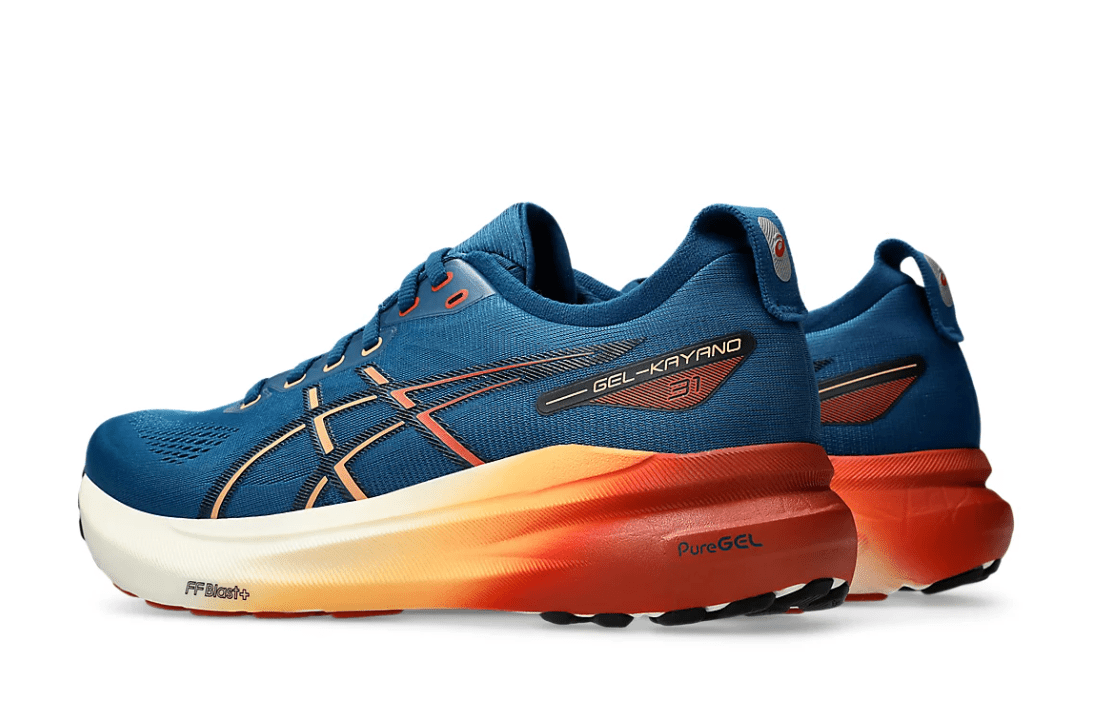 Gel-Kayano 31 Cushioned Stability Running Shoes – Lightweight Breathable Road Trainers