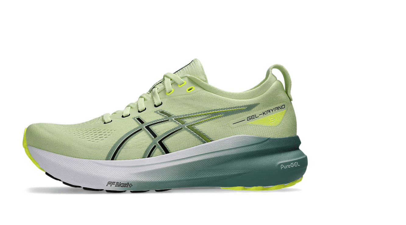 Gel-Kayano 31 Cushioned Stability Running Shoes – Lightweight Breathable Road Trainers
