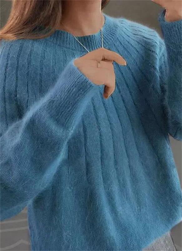 Women's Modern Fashion Knitted Warm Jumper