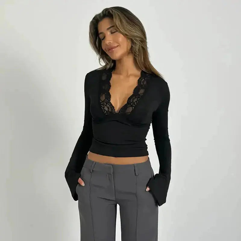 Stell | Women’s Long-Sleeve Wrap Top