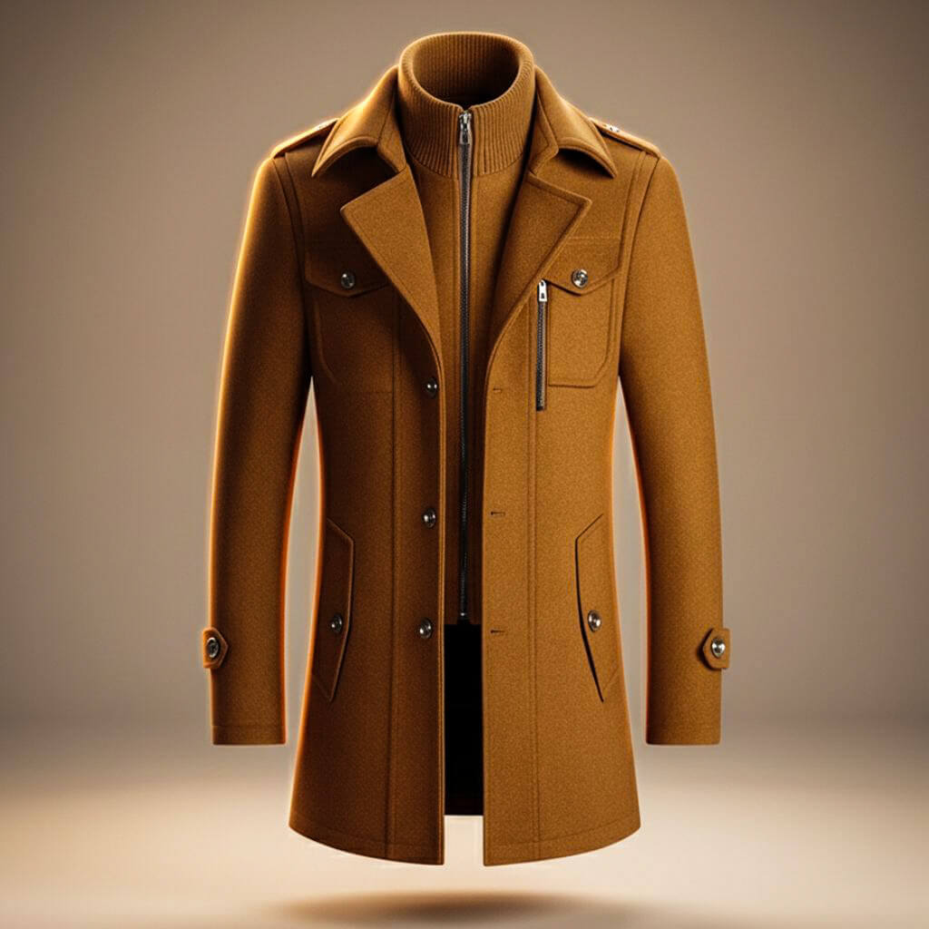 Valero | Men’s Virgin Wool Coat