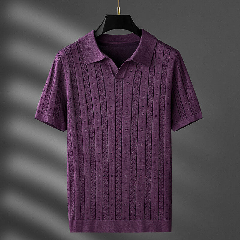 Volter | Men’s Viscose Knit Polo
