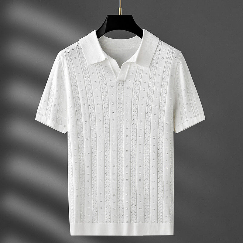 Volter | Men’s Viscose Knit Polo