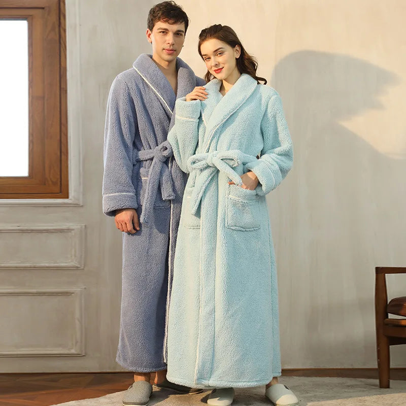 Kennedy | Unisex Luxury Soft Bathrobe