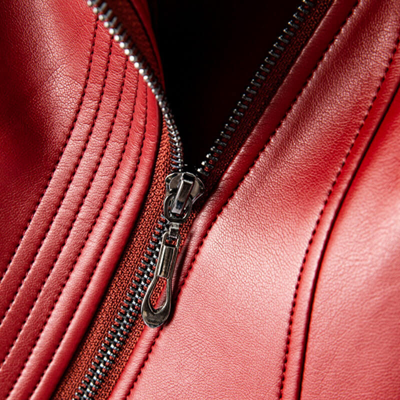 Veronica | Women’s Vegan Leather Moto Jacket
