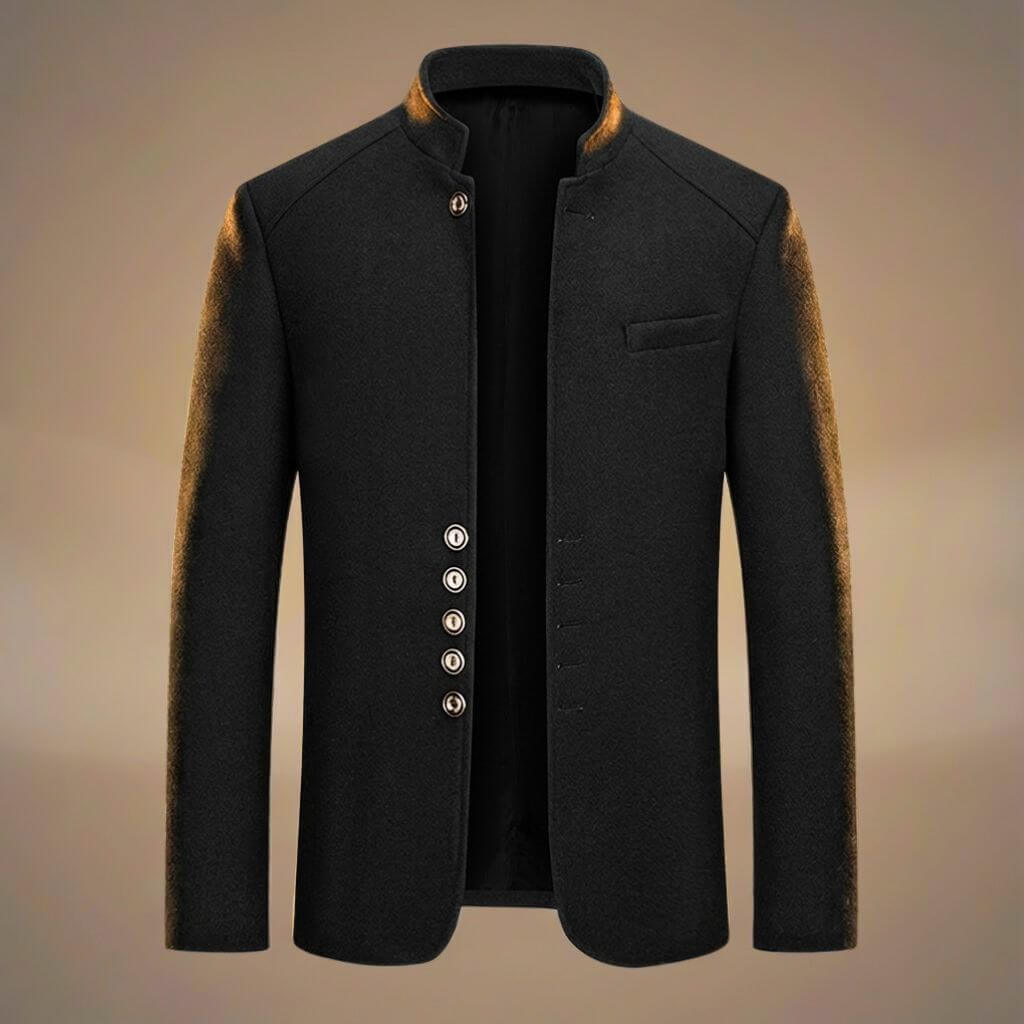 Ricky | Men’s Japanese-Inspired Wool Jacket