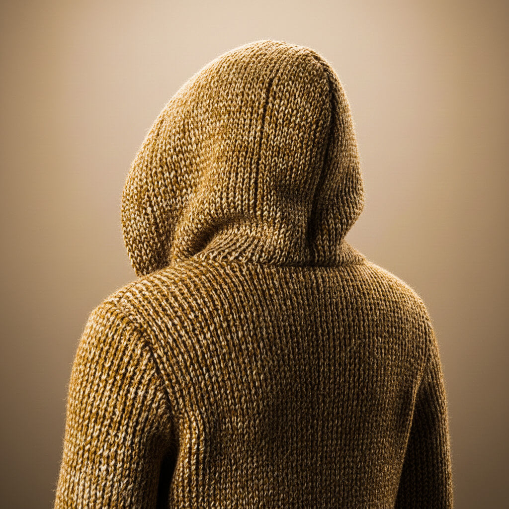 Morvane | Women’s Wool Blend Hooded Cardigan