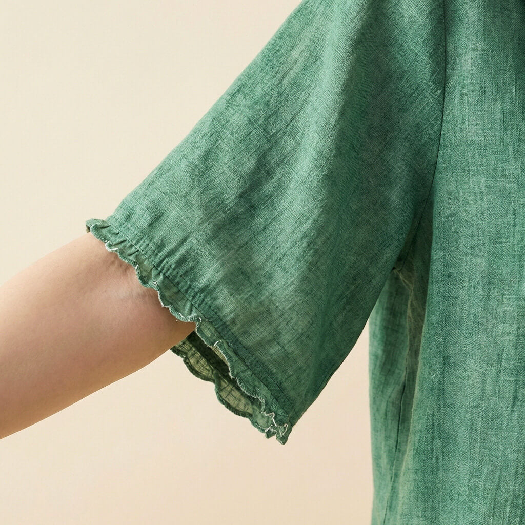 Elviane | Women’s Linen Blend Blouse