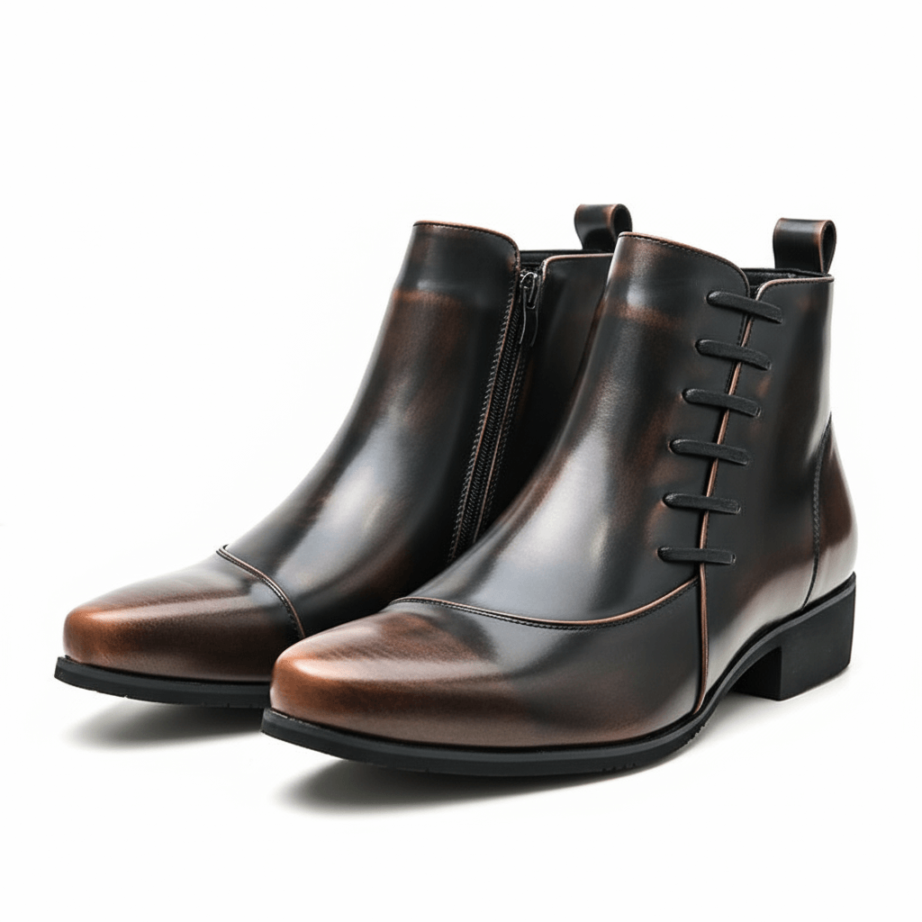 Classic Leather Dress Boots