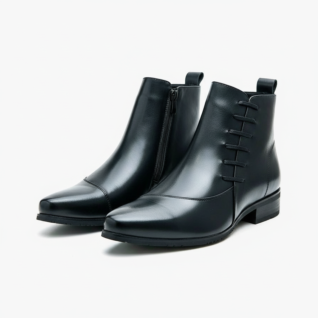 Classic Leather Dress Boots