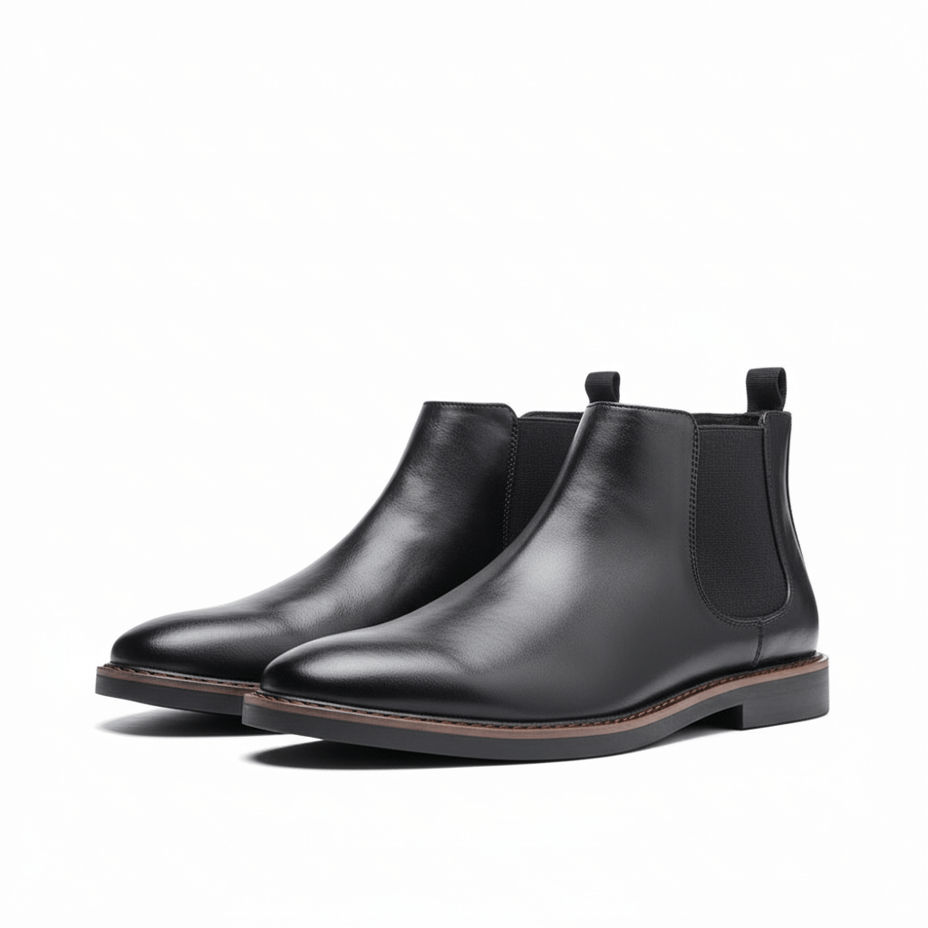 Elegant Leather Chelsea Boots