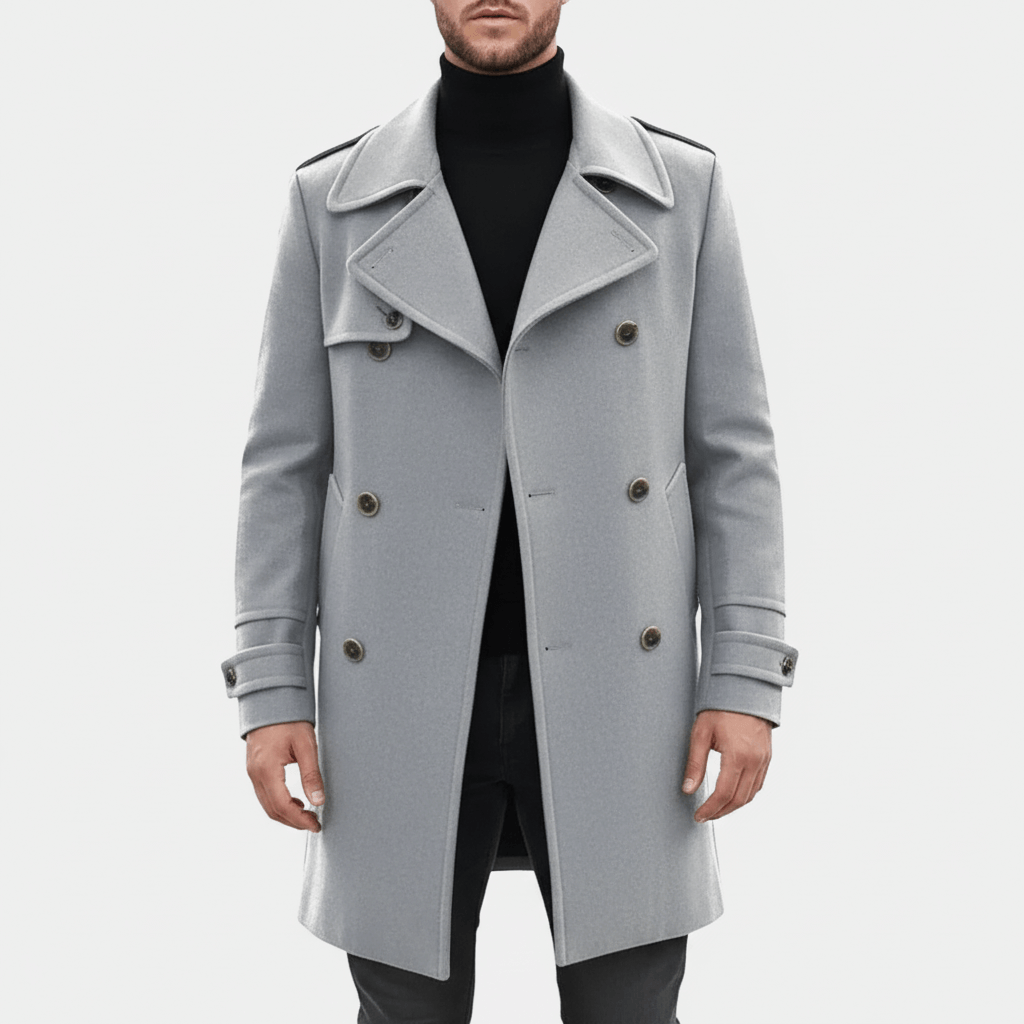 Mid Length Trench Coat